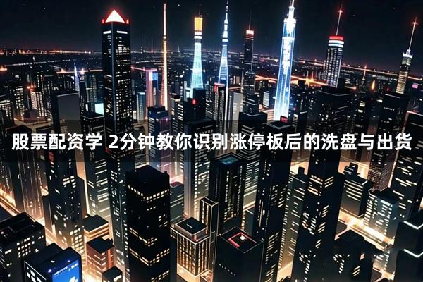 股票配资学 2分钟教你识别涨停板后的洗盘与出货